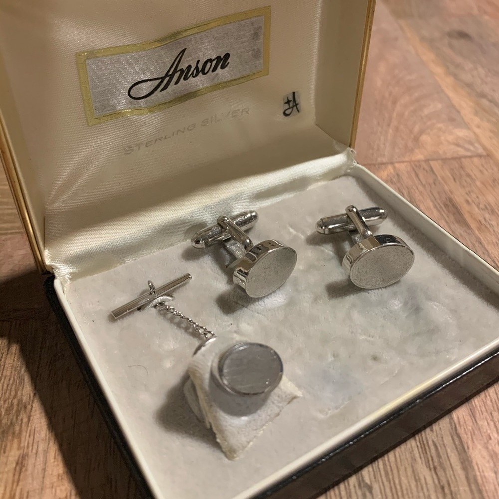Vintage cuff links